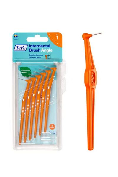 TePe Ultra Soft Interdental Brushes Orange 0.45 mm 6 Pieces