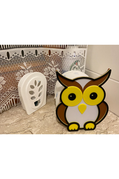 GİT3D suport pentru hartie igienica bufniță