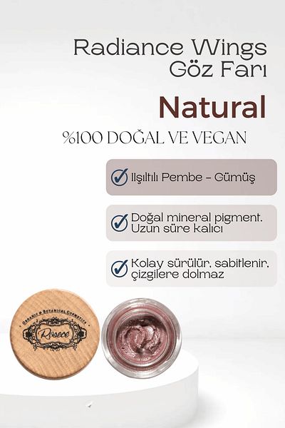 Rosece 7 ml Dark Brown Color Coffee Cream Eye Shadow - Natural Shadow