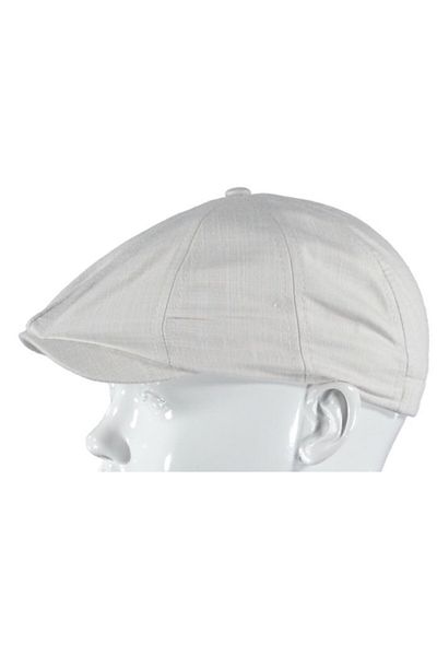 bipamuk Vintage Touch Children's Cap Elegant and Stylish Soft Linen Cap 4-6 Years