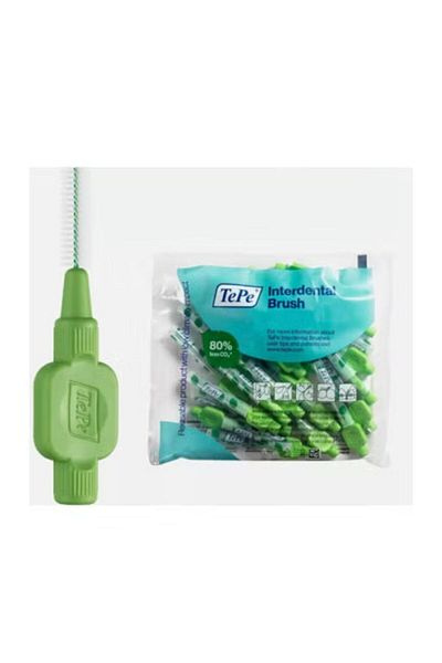 TePe Ultra Soft Interdental Brushes Green 0.8 mm 25 Pieces