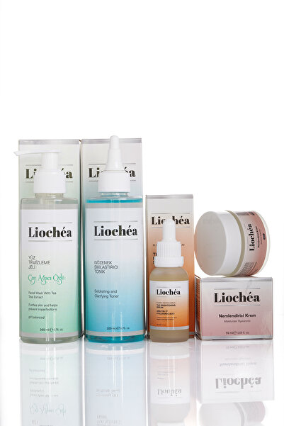 LİOCHEA Liochéa Leke Karşıtı Cilt Bakım Seti | Tonik & Arbutin Serum & Jel & ...