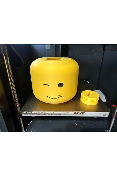 GİT3D Man Head Piggy Bank