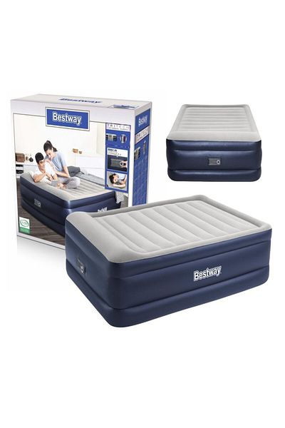 BESTWAY Bestway Automatic Inflatable Mattress 2.03M X 1.52M X 61CM