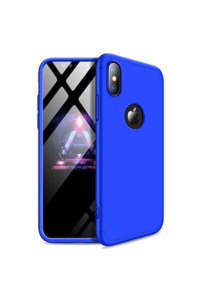 REDz Accessories Προστατευτική θήκη GKK 360 συμβατή με iPhone XS Max, μπλε