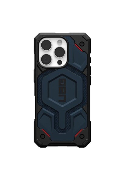 REDz Accessories Carcasă UAG Monarch Pro pentru iPhone 16 Pro, Kevlar, Negru/...