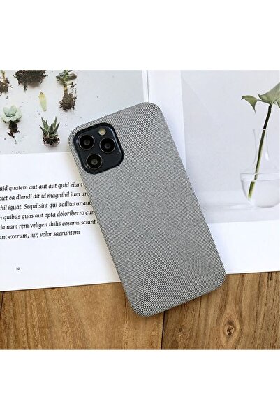 REDz Accessories Θήκη πολυτελείας από ύφασμα, συμβατή με iPhone 13, μαλακή, τ...