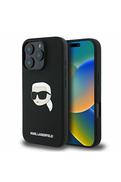 REDz Accessories Carcasă Karl Lagerfeld pentru iPhone 16 Pro Max, compatibilă...