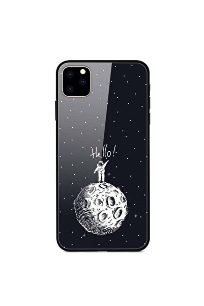 REDz Accessories Carcasă compatibilă cu iPhone 11 Pro Max Glass Moonwalk, alb...