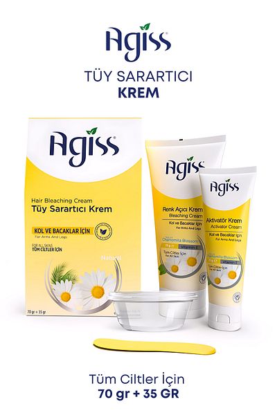 AGISS Feather Yellowing Cream 70 Gr 35 Gr