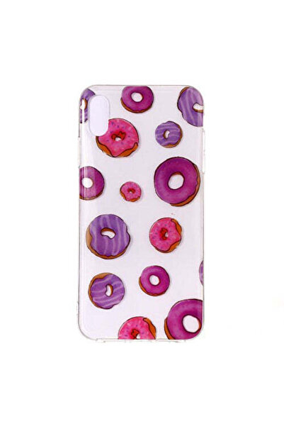 REDz Accessories Carcasă din silicon compatibilă cu modelul X / XS Donuts, TPU, rezistentă la șocuri, multicoloră