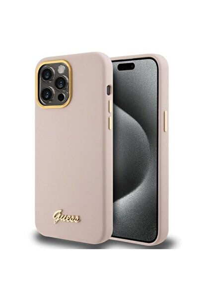 REDz Accessories Θήκη Guess για iPhone 15 Pro, Συλλογή Μεταλλικού Λογότυπου &...