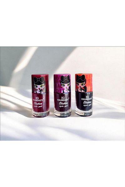 HULIABEAUTY Tint Cheek & Lip Stain - 3 Permanent Shades
