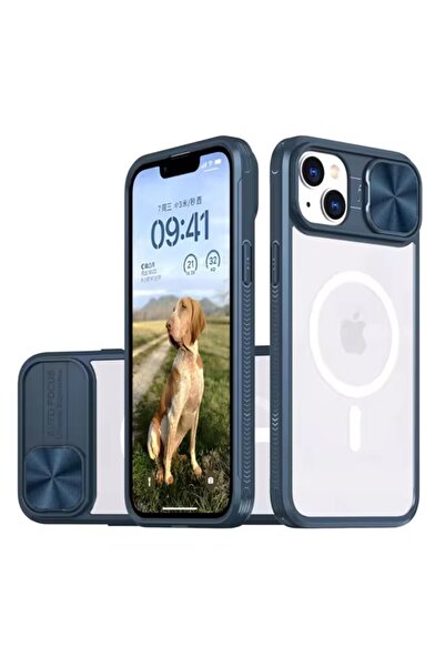 REDz Accessories Husă pentru iPhone 14 cu cameră glisantă, protecție cameră, ...