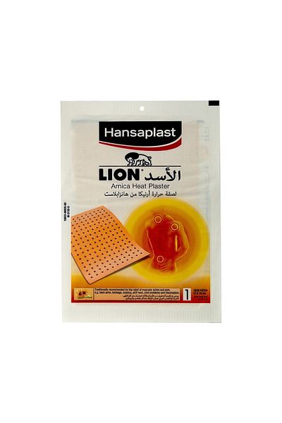 Hansaplast LION ARNICA HEAT PLASTER 1S 12X18CM