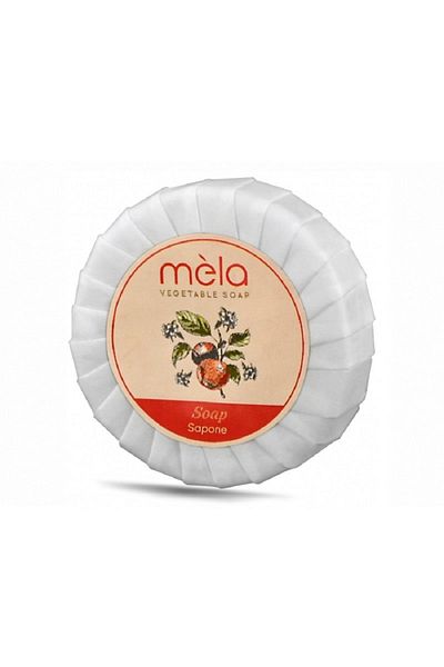 MELA Mela Hotel Soap 30 g. Packed in Pleated Paper. Set of 50 pcs.