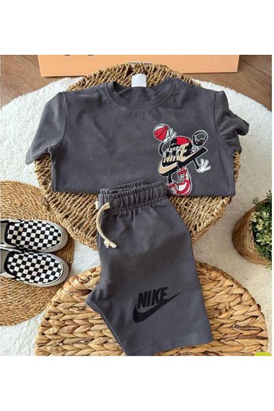 childbabyy Men's Bottom Top Shorts Suit