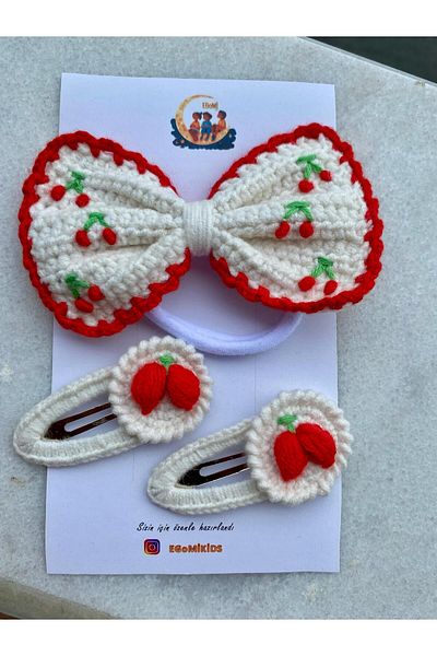 EGOMİ Set of 3 Cherry Details