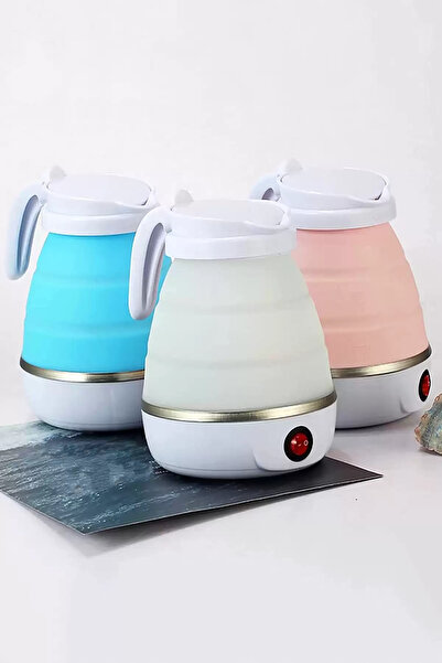 Fatmazel Katlanabilir Mini Kettle Kolay Kullanım Su Isıtıcı Kettle