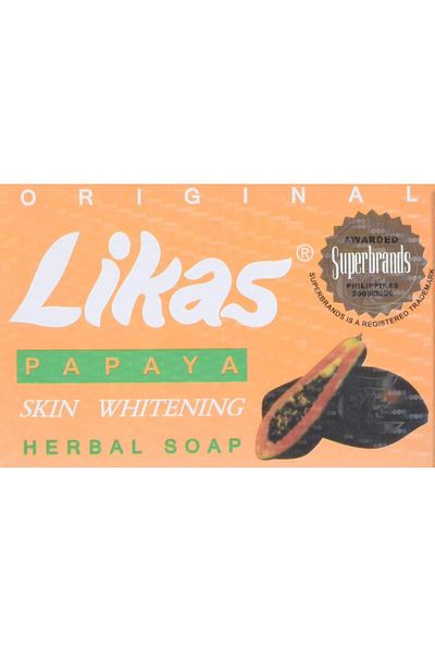 Likas Papaya Herbal Skin Whitening Soap, 135g