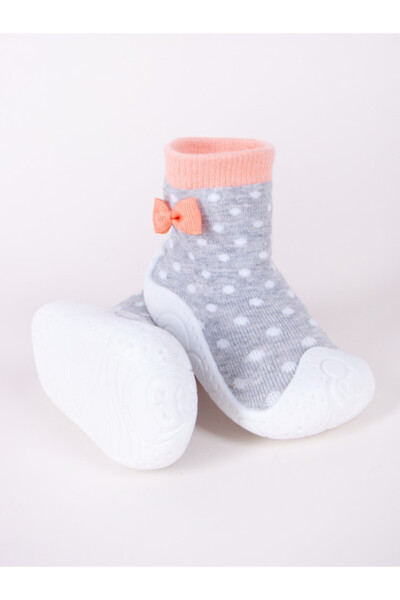 Superbaby Mocasini pentru copii cu talpa antiderapanta - Dots