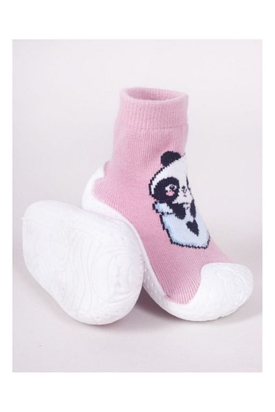 Superbaby Mocasini pentru copii cu talpă antiderapantă – Design cu panda