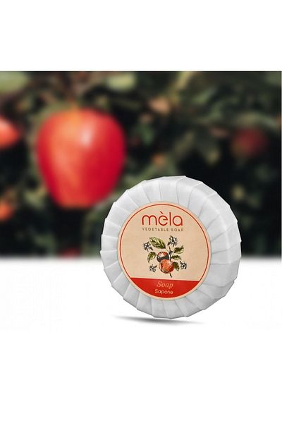 MELA Mela Hotel Soap 30 g. Packed in Pleated Paper. Set of 50 pcs.