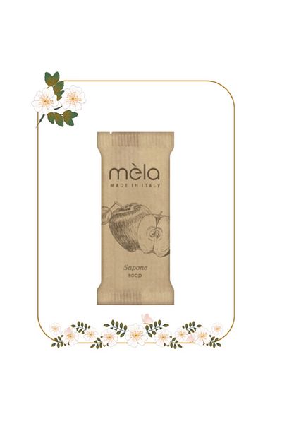 MELA Mela Hotel Soap 10 g. Packed in a bag. Set of 100 pieces