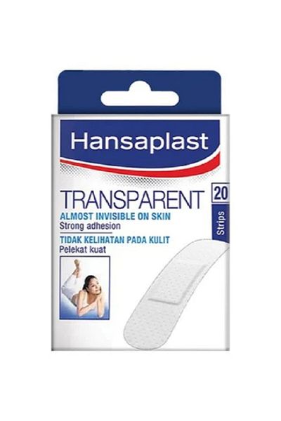 Hansaplast TRANSPARENT 20S PLASTERS