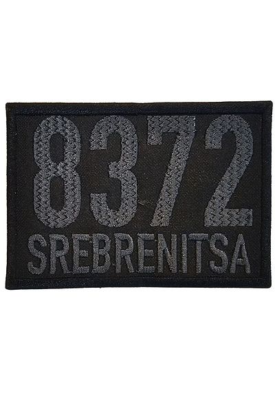 ISG Airsoft 8372 Srebrenitsa Patch – Black