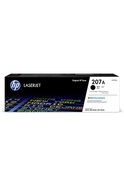 HP خرطوشة حبر ليزرجيت الأصلية السوداء 207A - W2210A