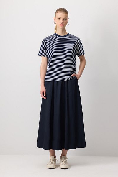 Touché Privé 100% Cotton Striped Short Sleeve T-Shirt