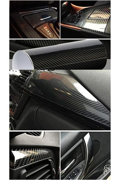 61 AVM 5D Carbon Coating Foil – Car & Motorcycle Compatible – 30×100 cm