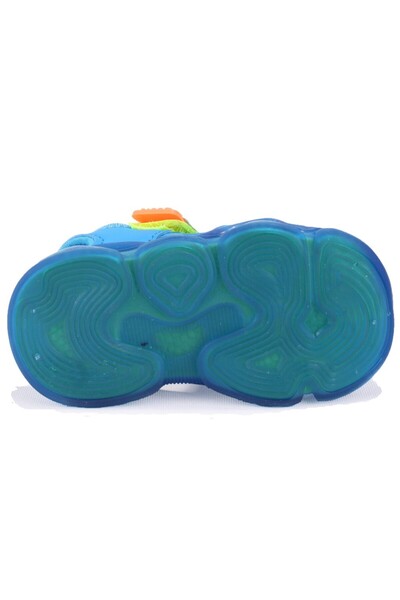 Vicco Live 332b525y217 Navy Blue Orthopedic Daily Lighted Boys' Sports Sandals