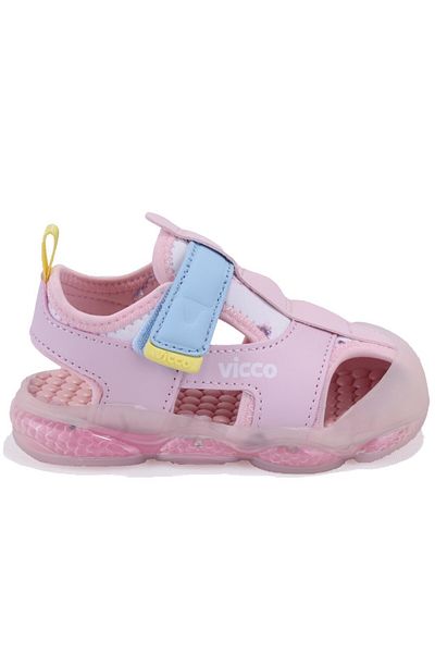 Vicco Live 332b525y217 Powder Orthopedic Daily Lighted Girls' Sports Sandals