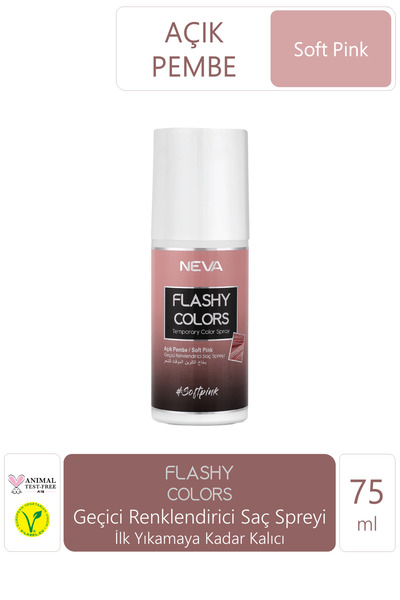 Flashy Colors Neva Fresh Color Sprey 75 Ml.açık Pembe