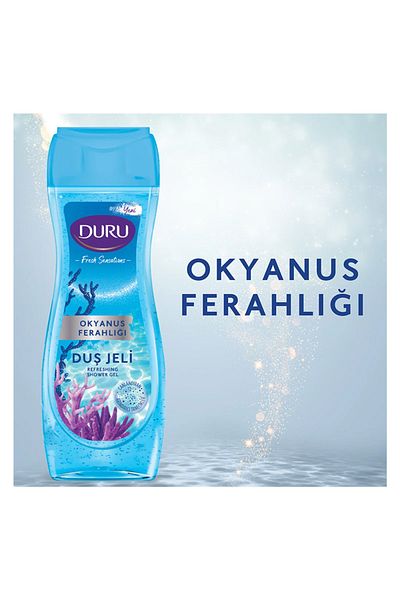 Duru Fresh Sensations Freshness Shower Gel 450ml, Ocean