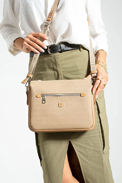 Just Polo حقيبة كتف نسائية مطبوعة