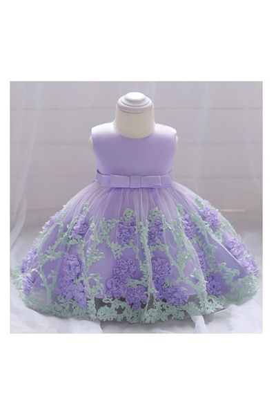 Superbaby Rochita ocazie lila - Gradina de flori
