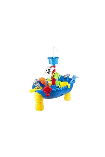 Knorrtoys Masă de joacă cu nisip și apă în formă de corabie pirată, Knorrtoys