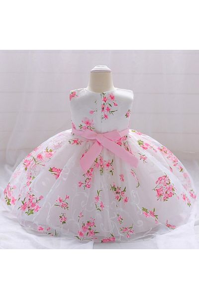 Superbaby Rochita ocazie - Pink flower