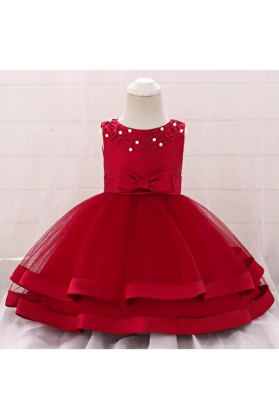 HANNA Rochita ocazie visinie cu perlute