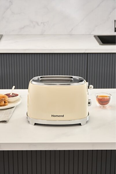 HOMEND Vintage Breadfast 1527H Toaster Cream