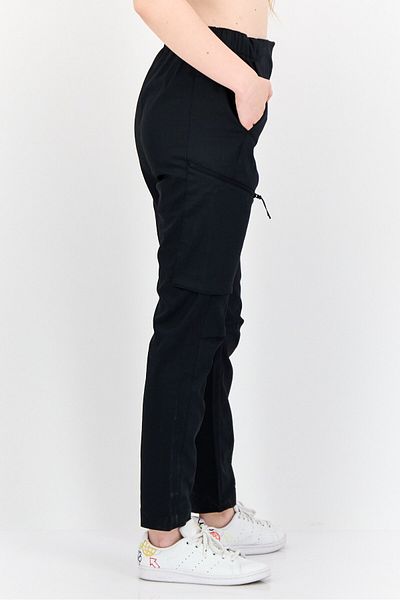 adidas Women Sportswear Fit Drawstring Training Track Pants, Black