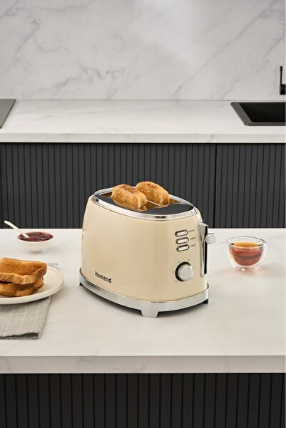 HOMEND Vintage Breadfast 1527H Toaster Cream
