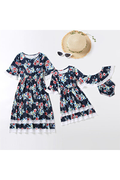 Superbaby Set for the whole family - Colorful flowers