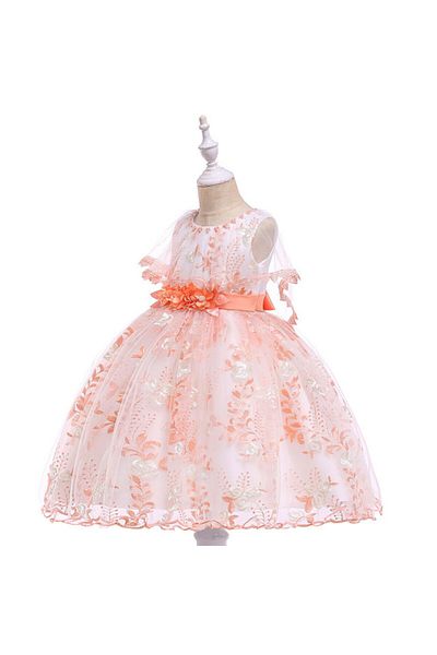 Superbaby Rochie ocazie - Colecția regală Orange