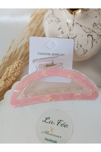 La fee aksesuar Agrafă de păr pentru femei Bone Pink, moale și colorată