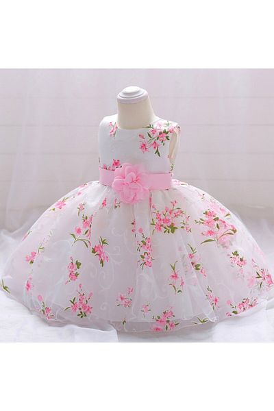 Superbaby Rochita ocazie - Pink flower