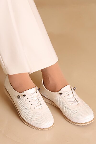 KAPTAN JUNIOR Women's Classic Shoes Orthopedic Mother Shoes Mother Ballerina Shoes Mother Women's Casual